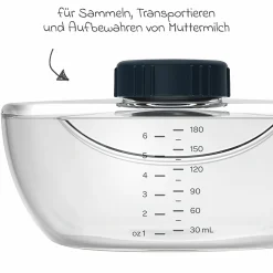 Muttermilchbehälter für Milchpumpe Hands-free 180 ml