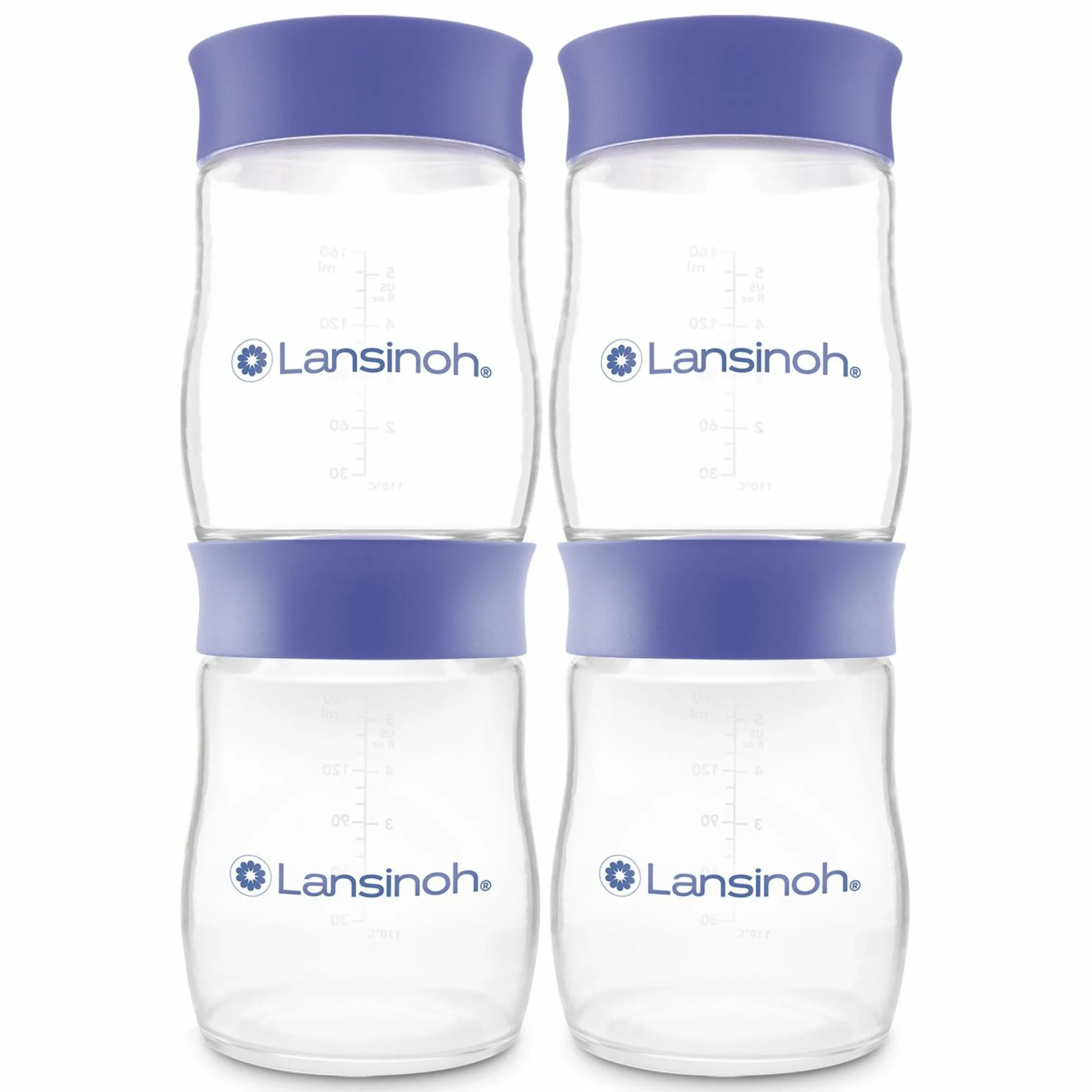 Muttermilchflaschen 4er Pack je 160ml