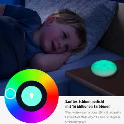 Nachtlicht / Einschlaflicht NightGuide SmartLight - mit Bewegungsensor -per App steuerbar