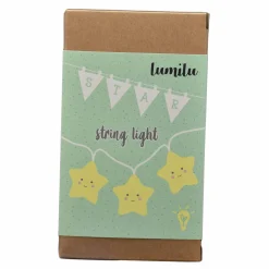 Nachtlicht / Lichterkette Lumilu String Light - Star - Gelb