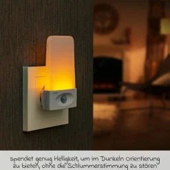 Nachtlicht 2er Pack NightGuide mit Bewegungssensor - Weiß
