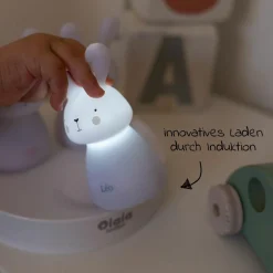 Nachtlicht 3er Set LED Induktion - Häschen - Weiß