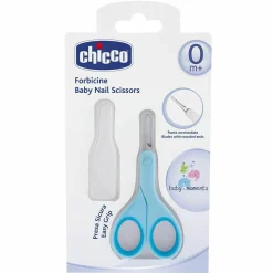 Nagelschere mit Schutzkappe - Blau