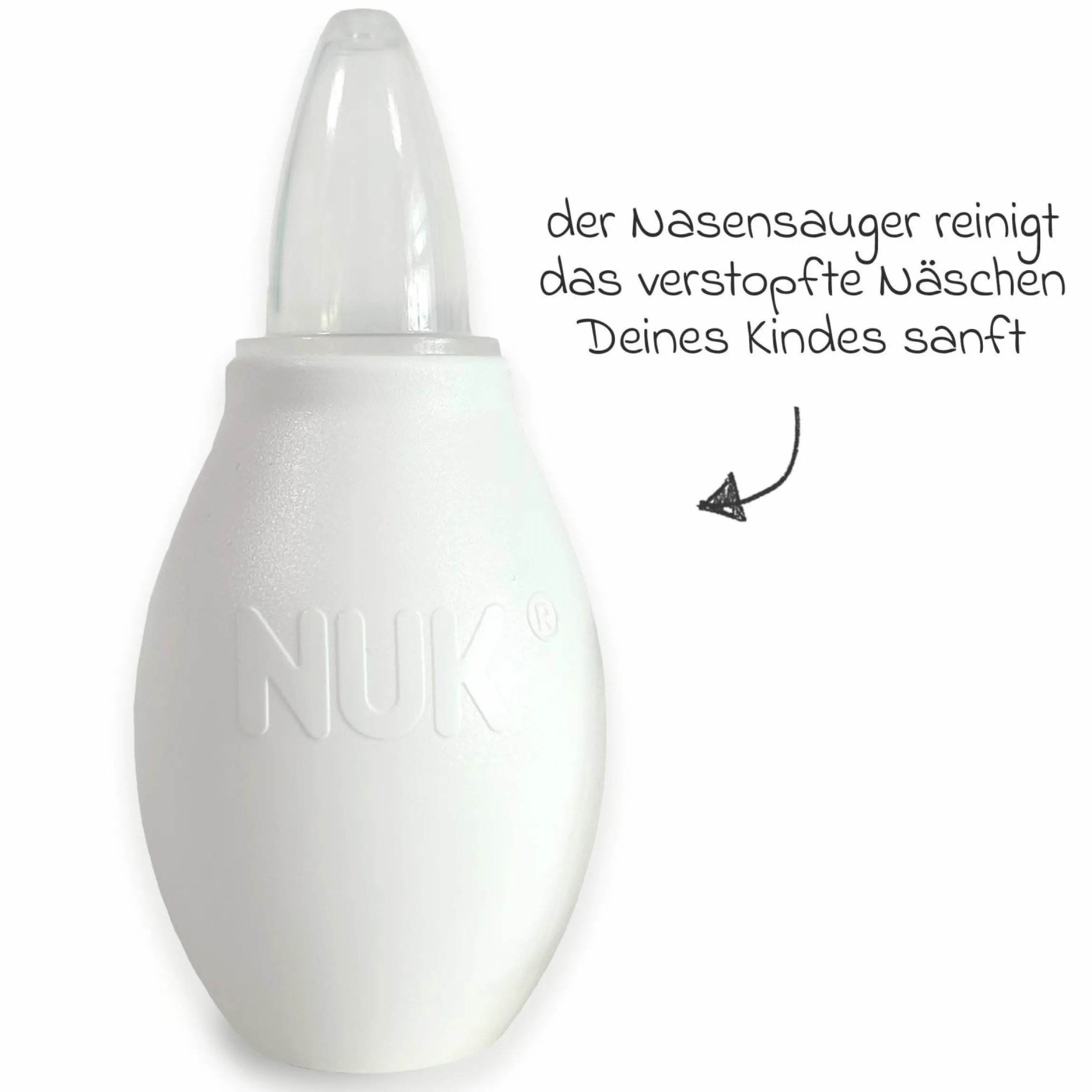 Nasensauger mit Ersatztülle
