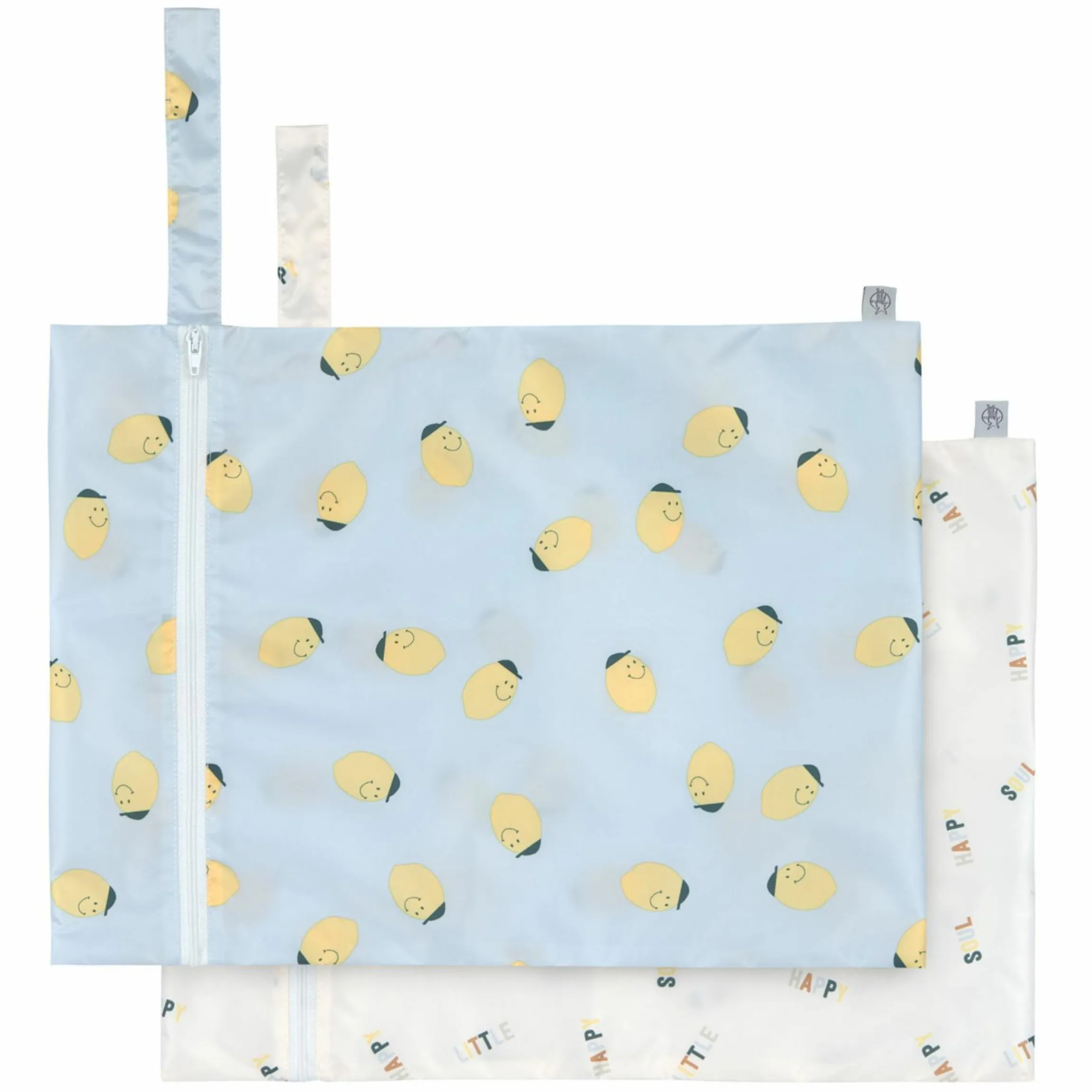 Nasstasche 2er Pack Wet Bag - Happy Fruits - Lemon