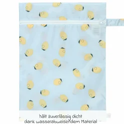 Nasstasche 2er Pack Wet Bag - Happy Fruits - Lemon