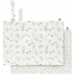Nasstasche 2er Pack Wet Bag - Tiny Farmer - Dots Sheep