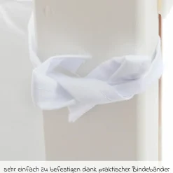 Nestchen für Beistellbett Nino 175 cm - Weiß
