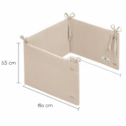 Nestchen Musselin 180 x 35 cm - Sand
