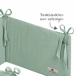 Nestchen Musselin 180 x 35 cm - Grün