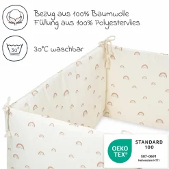 Nestchen Organic 180 x 35 cm - Rainbow