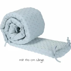 Nestchen Organic 170 x18 cm - Lil Planet - Hellblau Sky