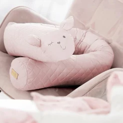 Nestchenschlange für Kinderbetten 170 cm - Roba Style Lily - Rosa Mauve