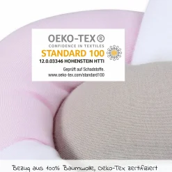 Nestchenschlange geflochten für alle Babybay Beistellbetten 180 cm - Weiß - Beige - Rosé - Kollektion 2024