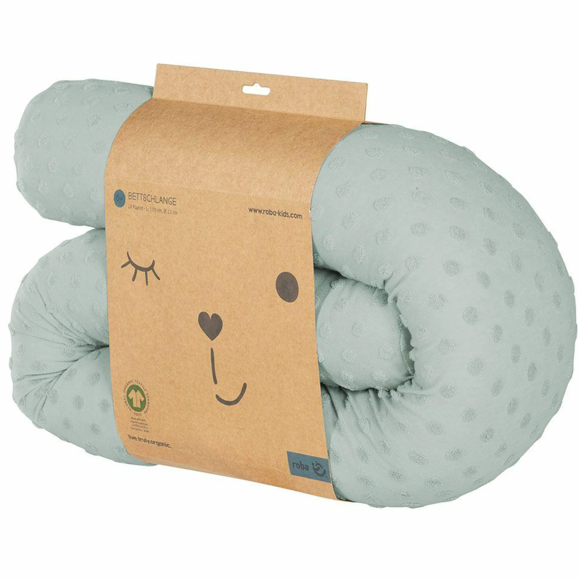 Nestchenschlange Organic 170 cm - Lil Planet - Frosty Green