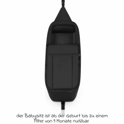 Neugeboreneneinsatz für Fahrradanhänger Tour - Ink - Kollektion 2025