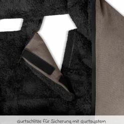 Neugeborenen-Fußsack für Babyschale Tulip und Babywanne - Pure - Nature - Kollektion 2025