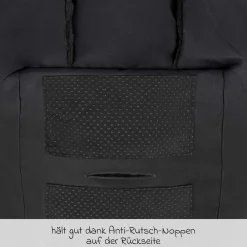 Neugeborenen-Fußsack für Babyschale Tulip und Babywanne - Black - Kollektion 2025