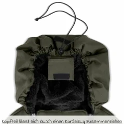 Neugeborenen-Fußsack für Babyschale Tulip und Babywanne - Pure - Avocado - Kollektion 2025