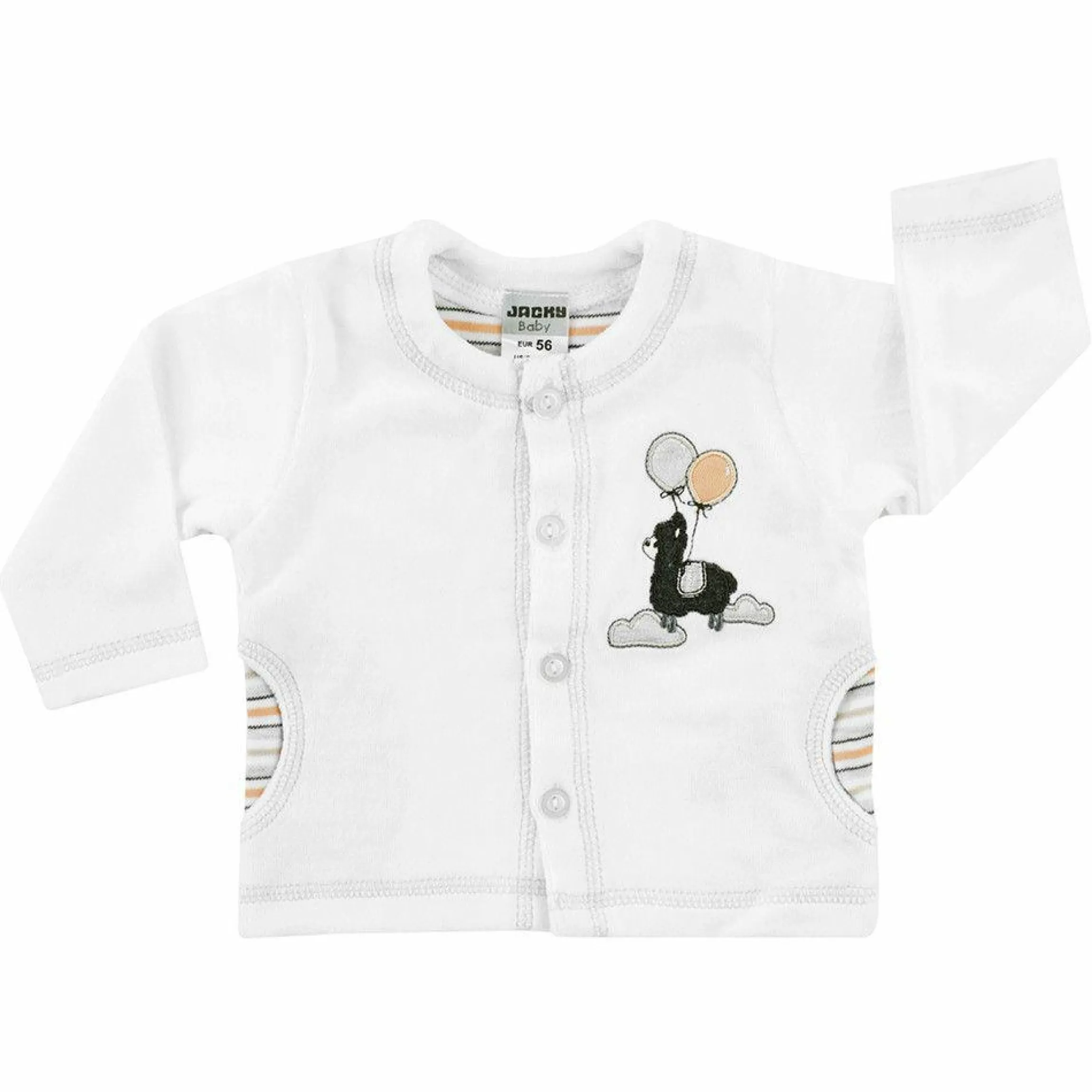 Nicki-Jacke Lama - Offwhite - Gr. 62