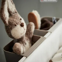 Organisationselemente 3 er Pack mit 2 kurzen Schienen - Dusty Grey
