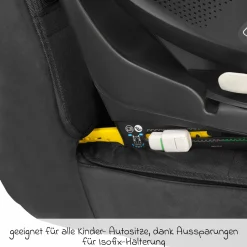 Organizer und Rückenlehnenschutz für Babyschalen & Kindersitze - Graphite - Kollektion 2025