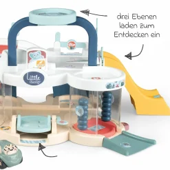 Parkgarage mit drei Ebenen & Auto