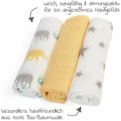 Pflegetuch 6er Pack 30 x 30 cm - Mango
