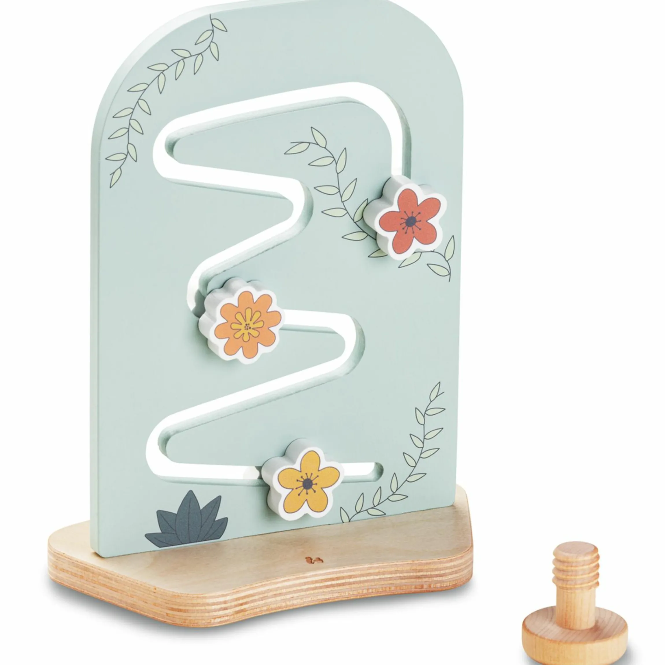Play Tray Spiel Planting Motorikbrett für Hochstuhl Alpha+, Beta+ & Arketa - Flowers