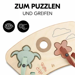 Play Tray Spiel Play Puzzling S - für Hochstuhl Alpha+, Beta+ & Arketa - Turtle & Flower