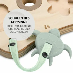 Play Tray Spiel Play Puzzling S - für Hochstuhl Alpha+, Beta+ & Arketa - Turtle & Flower