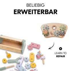 Play Tray Spiel Repairing Zahnräder & Muttern für Hochstuhl Alpha+, Beta+ & Arketa