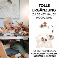 Play Tray Spiel Shaking Greif & Wackelspiel für Hochstuhl Alpha+, Beta+ & Arketa - Bear