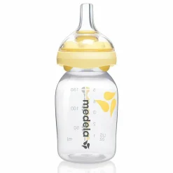 PP-Flasche 150 ml mit Muttermilchsauger Calma