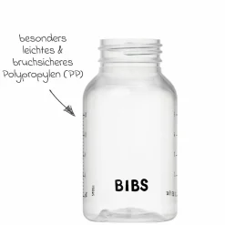 PP-Flasche Baby Bottle Round 150 ml + Latex Trinksauger langsamer Nahrungsfluss - Sage
