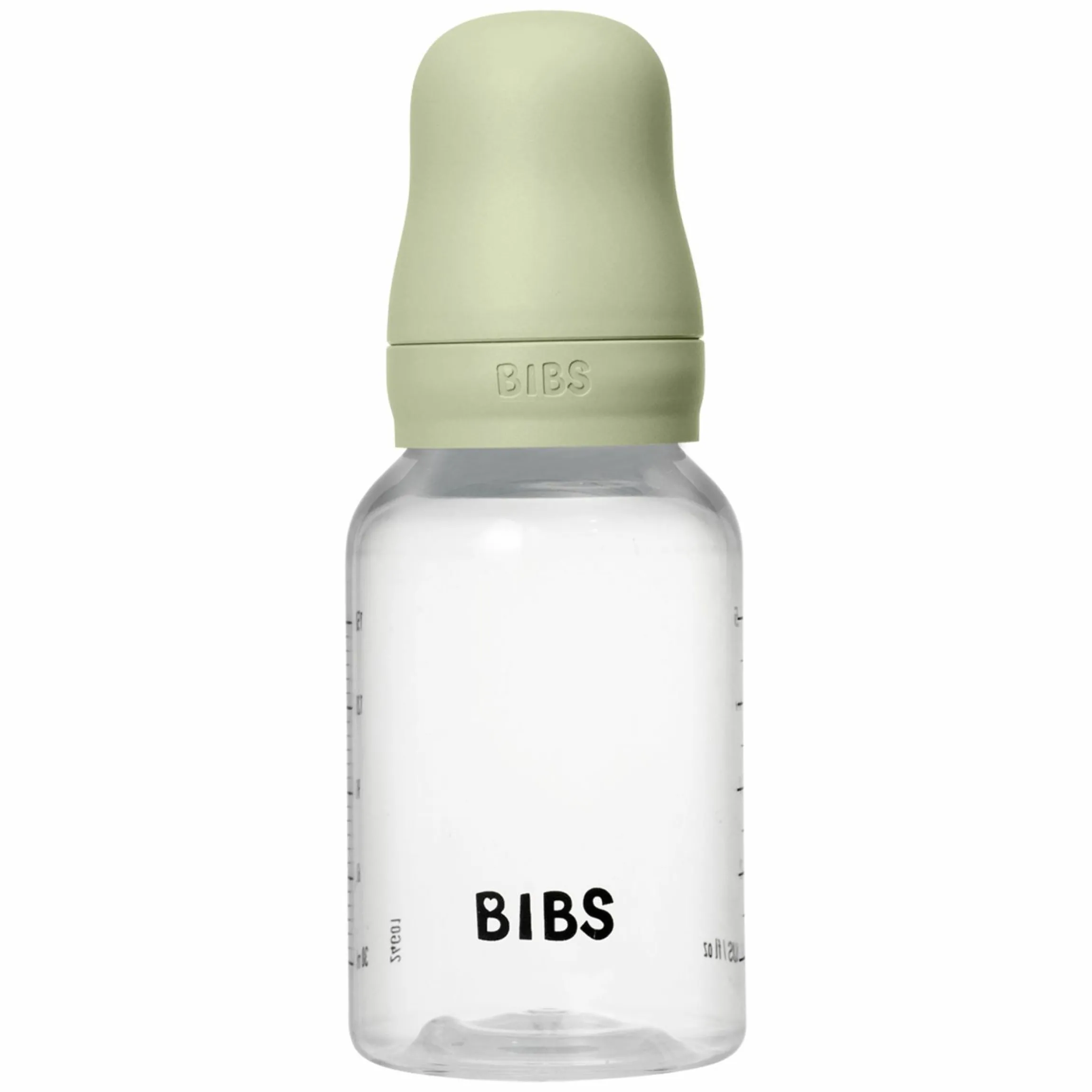 PP-Flasche Baby Bottle Round 150 ml + Silikon Trinksauger langsamer Nahrungsfluss - Sage