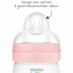 PP-Flasche Easy Start Anti-Colic 160 ml - Delfin - Rosa