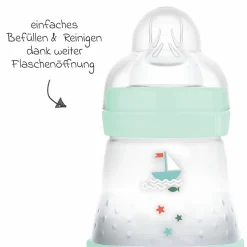 PP-Flasche Easy Start Anti-Colic 160 ml - Boot - Mint