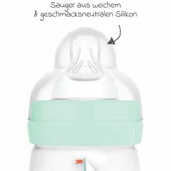 PP-Flasche Easy Start Anti-Colic 160 ml - Boot - Mint