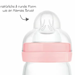 PP-Flasche Easy Start Anti-Colic 260 ml - Ente - Rosa