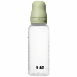 PP-Flasche 2er Pack Baby Bottle Round 270 ml + Latex-Trinksauger - Sage