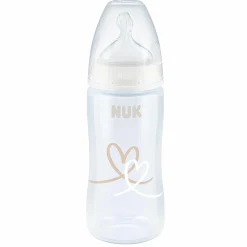 PP-Flasche 3er Pack First Choice Plus 300 ml + Silikon-Sauger Gr. M - Temperature Control - Blau