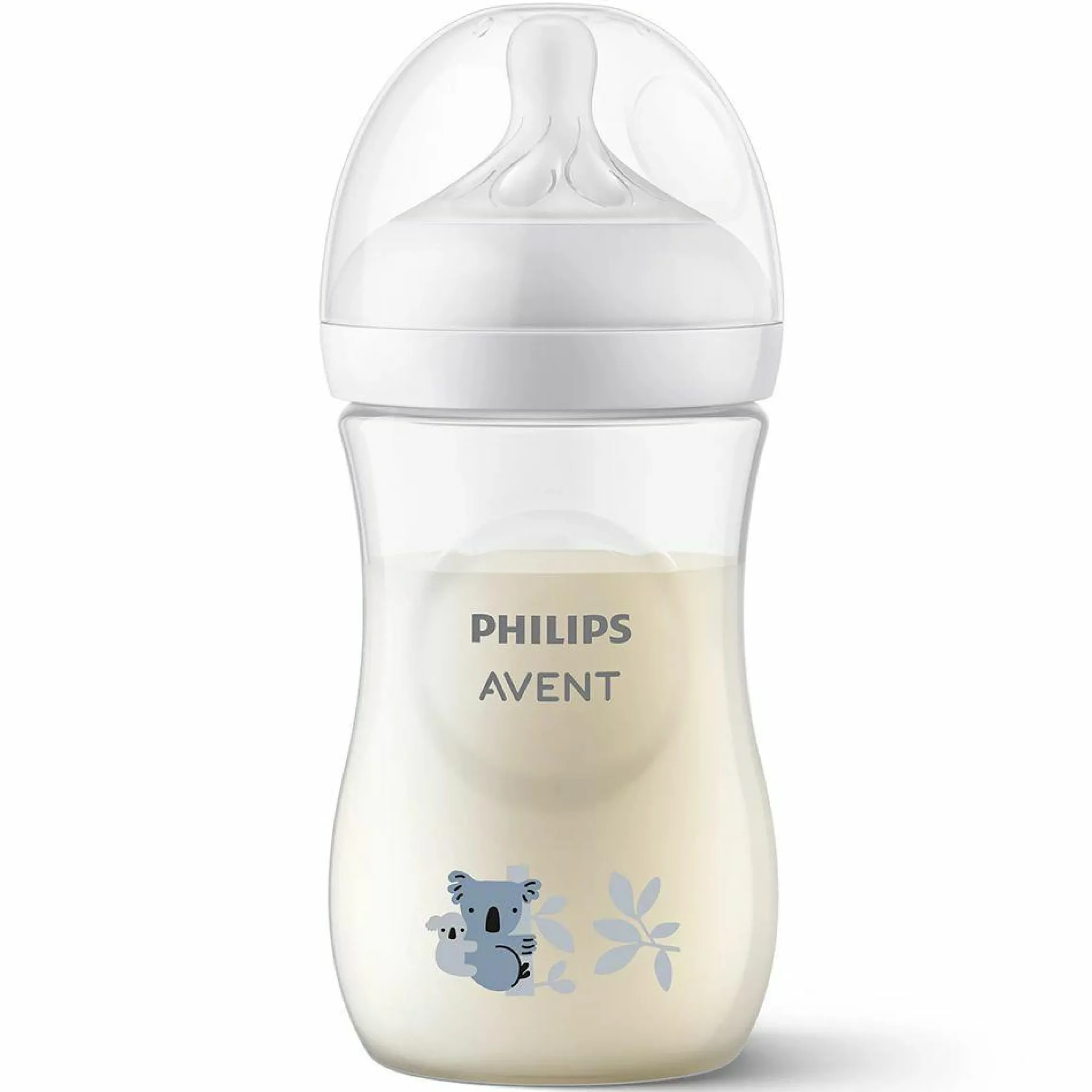 PP-Flasche Natural Response 260ml + Silikon-Sauger 1M+ - Koala