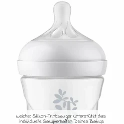 PP-Flasche Natural Response 260ml + Silikon-Sauger 1M+ - Koala