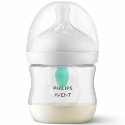 PP-Flasche Natural Response 125ml mit AirFree Ventil + Silikon-Sauger 0M+