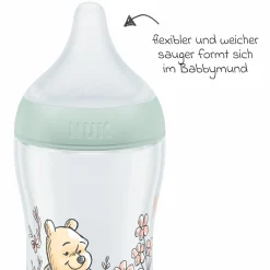 PP-Flasche Perfect Match 260 ml + Silikon-Sauger Gr. M - Disney Winnie Pooh - Grün
