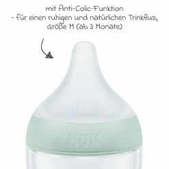 PP-Flasche Perfect Match 260 ml + Silikon-Sauger Gr. M - Disney Winnie Pooh - Grün