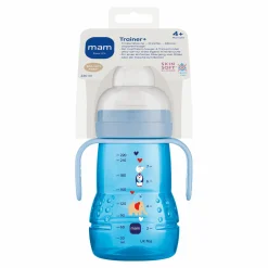PP-Flasche Trainer + 220 ml - Blau