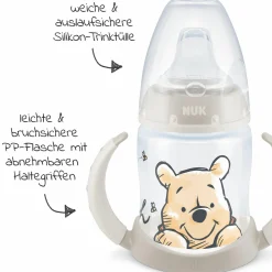 PP-Trinklernflasche First Choice Plus 150 ml + Silikon-Tülle - Temperature Control - Disney Winnie Pooh