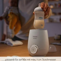 Premium Starter-Set Glas Natural 9-tlg. - Babykostwärmer + 4x Babyflasche + 1x Flaschenbürste + 3x Spucktuch